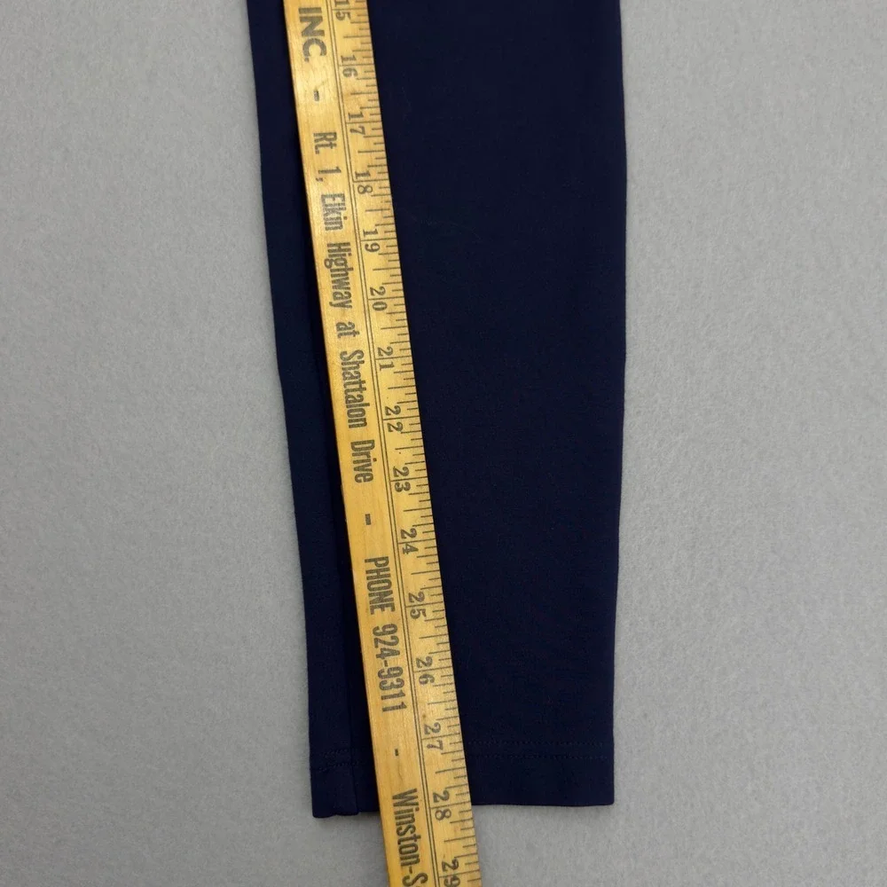 Women's Lilly Pulitzer Navy Blue Stretch Pants/Slacks. Size MED - Picture 9 of 12